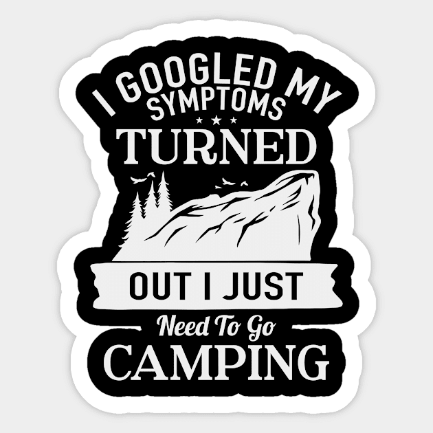 I Just Need To Go Camping Sticker by BamBam